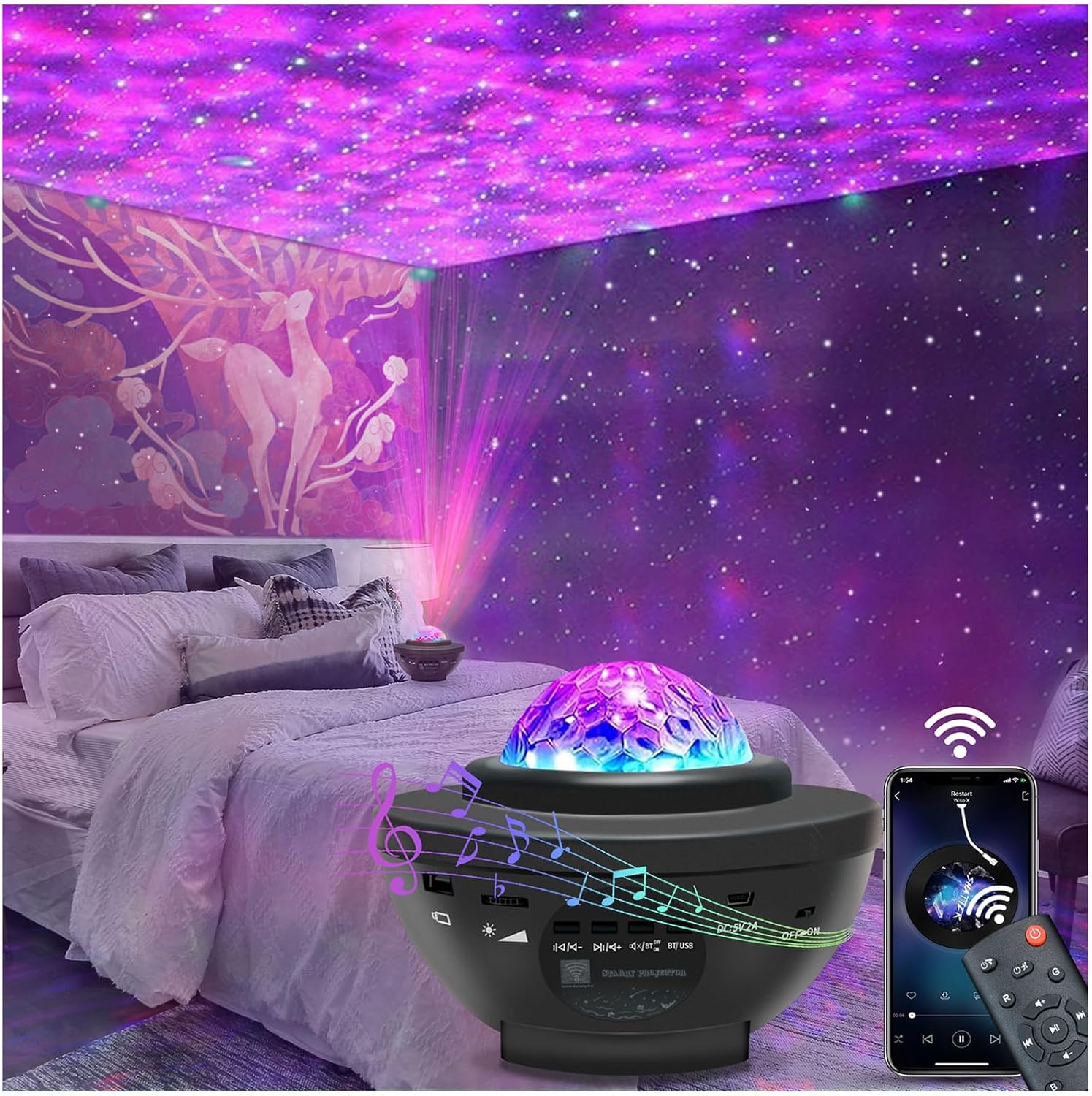 Galaxy light projector